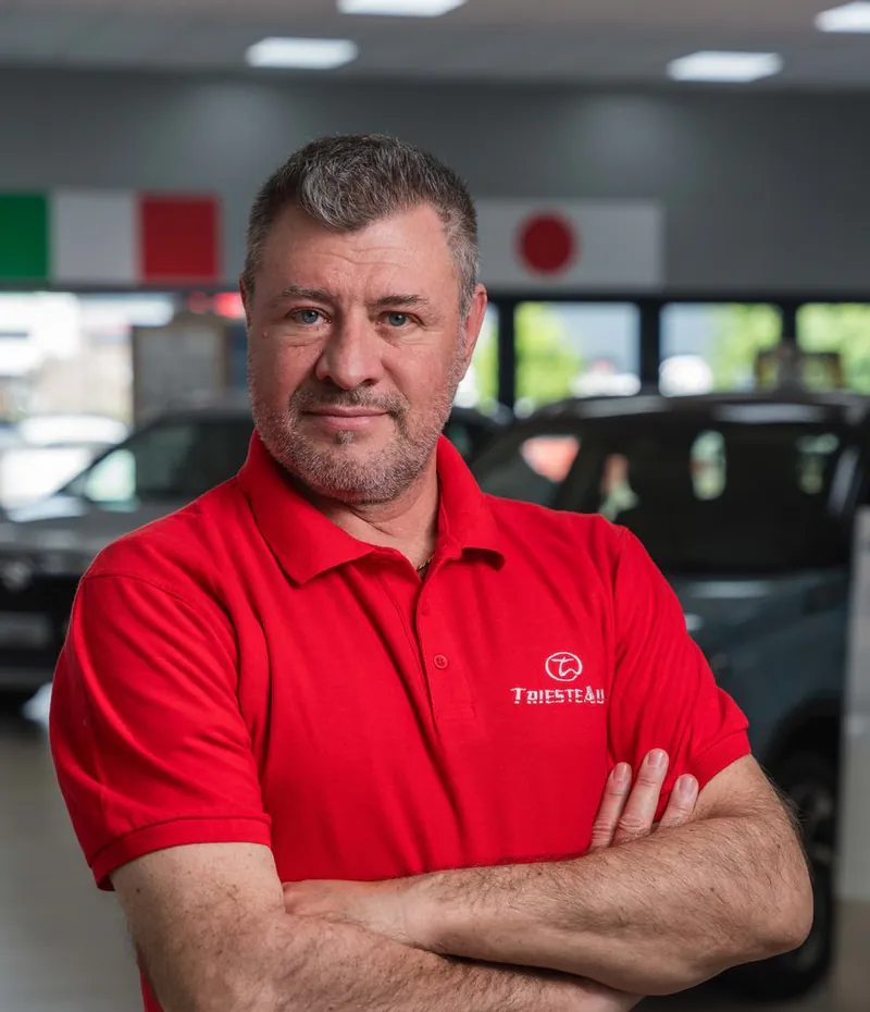 Alessandro Papini, venditore di Trieste Auto